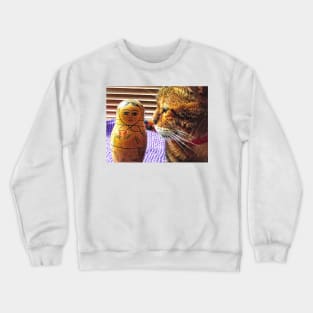 You looking at me ? Crewneck Sweatshirt